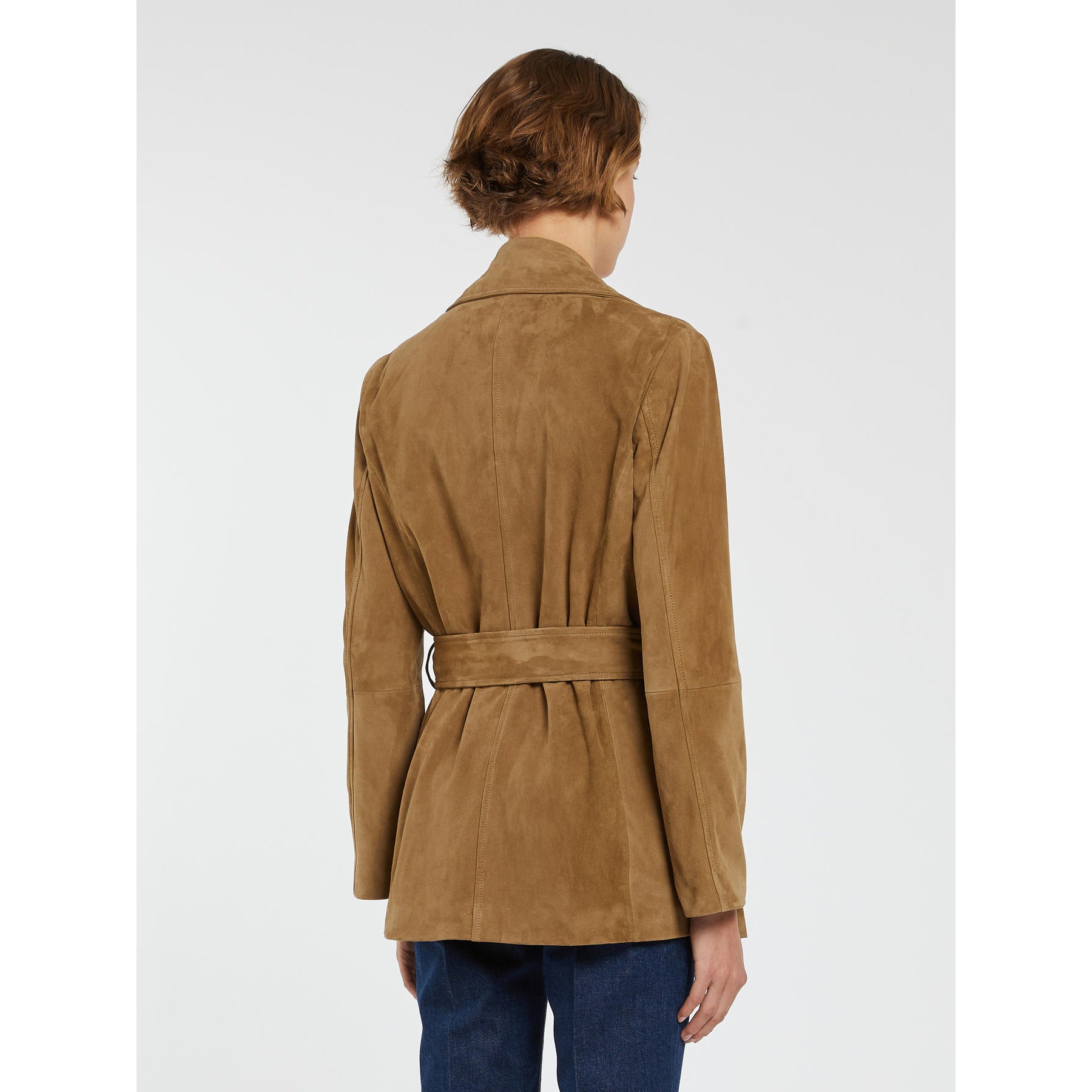 BERRY LEATHER JACKET