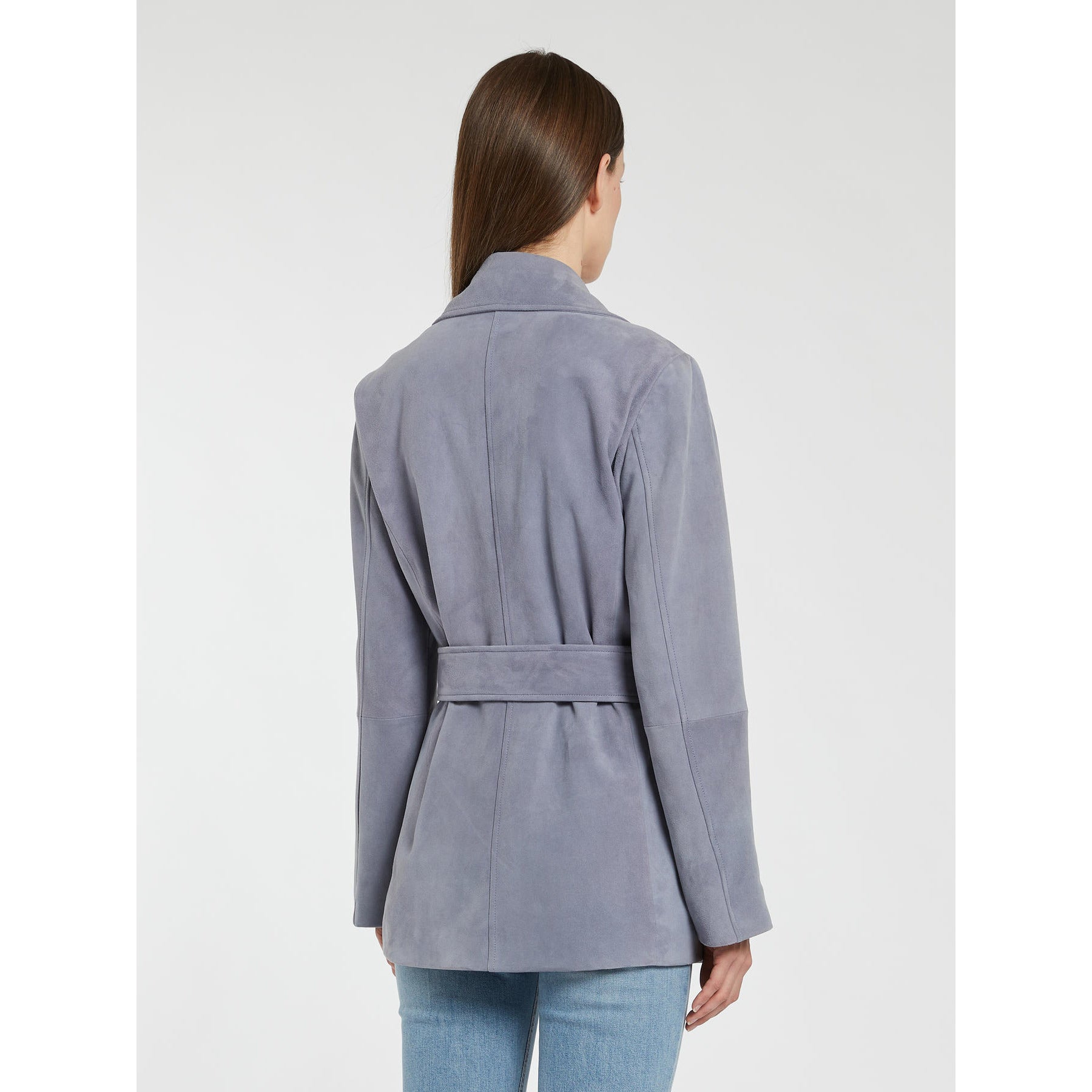 BERRY LEATHER JACKET