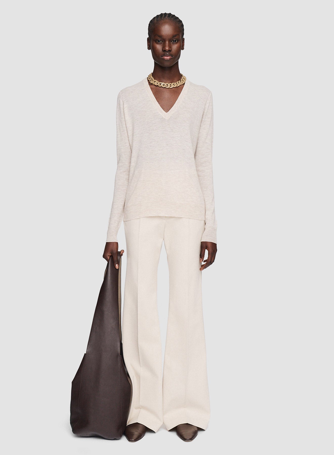 V NK LS CHR TOP OAT MELANGE