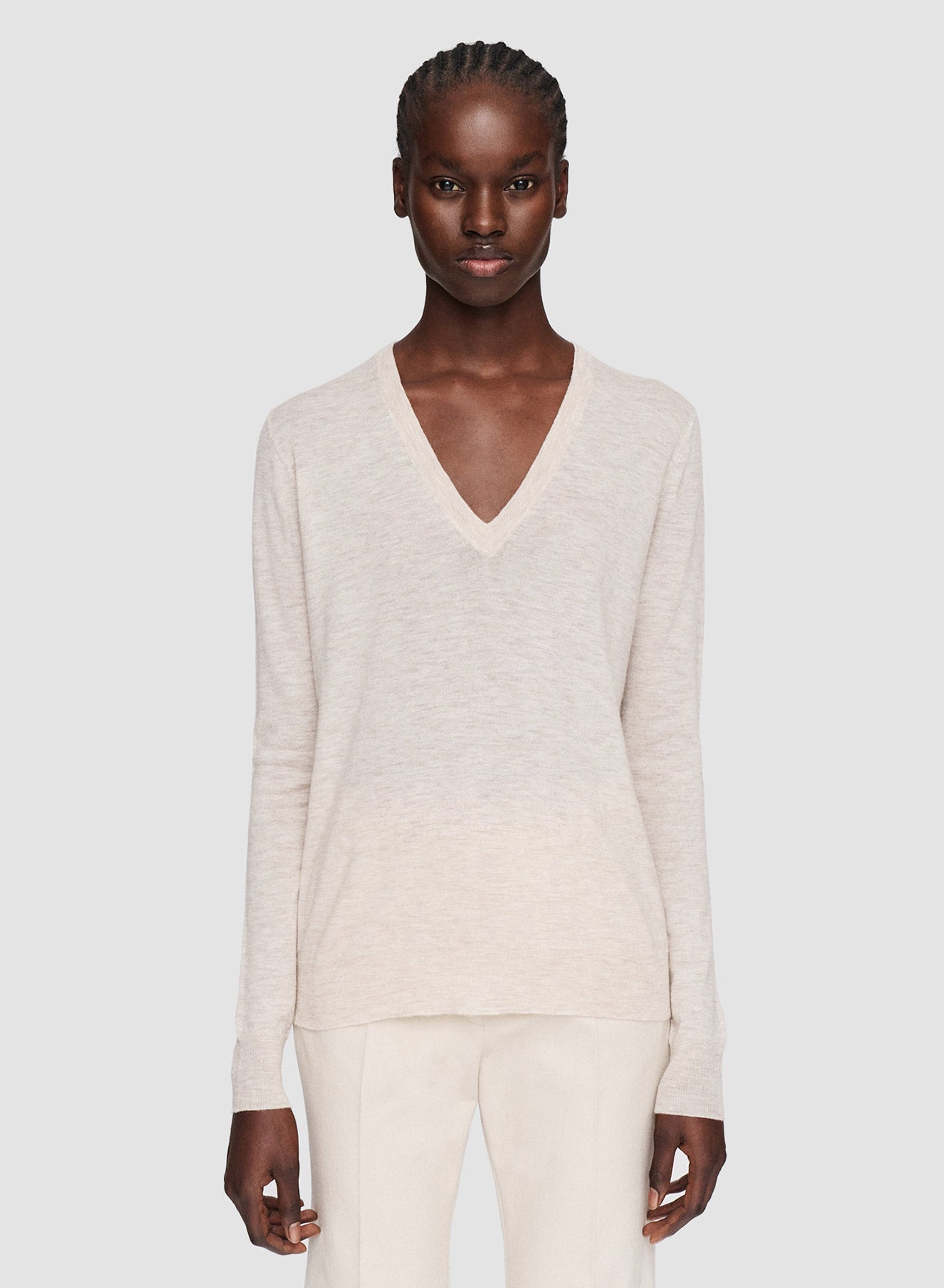 V NK LS CHR TOP OAT MELANGE