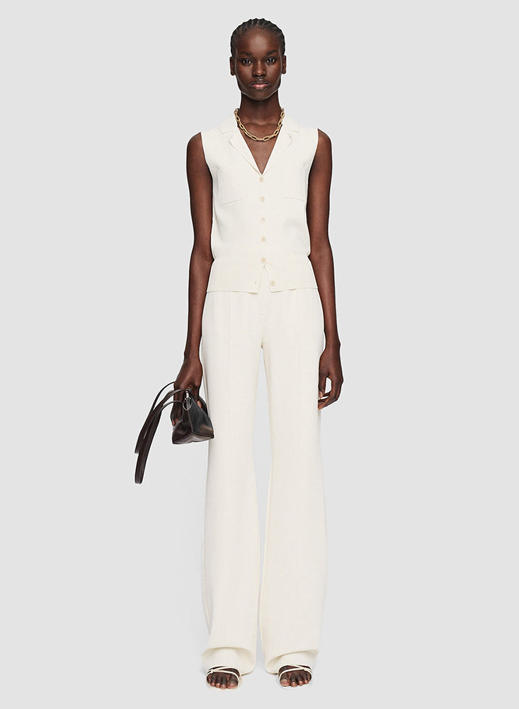 VEST MILANO TOP IVORY