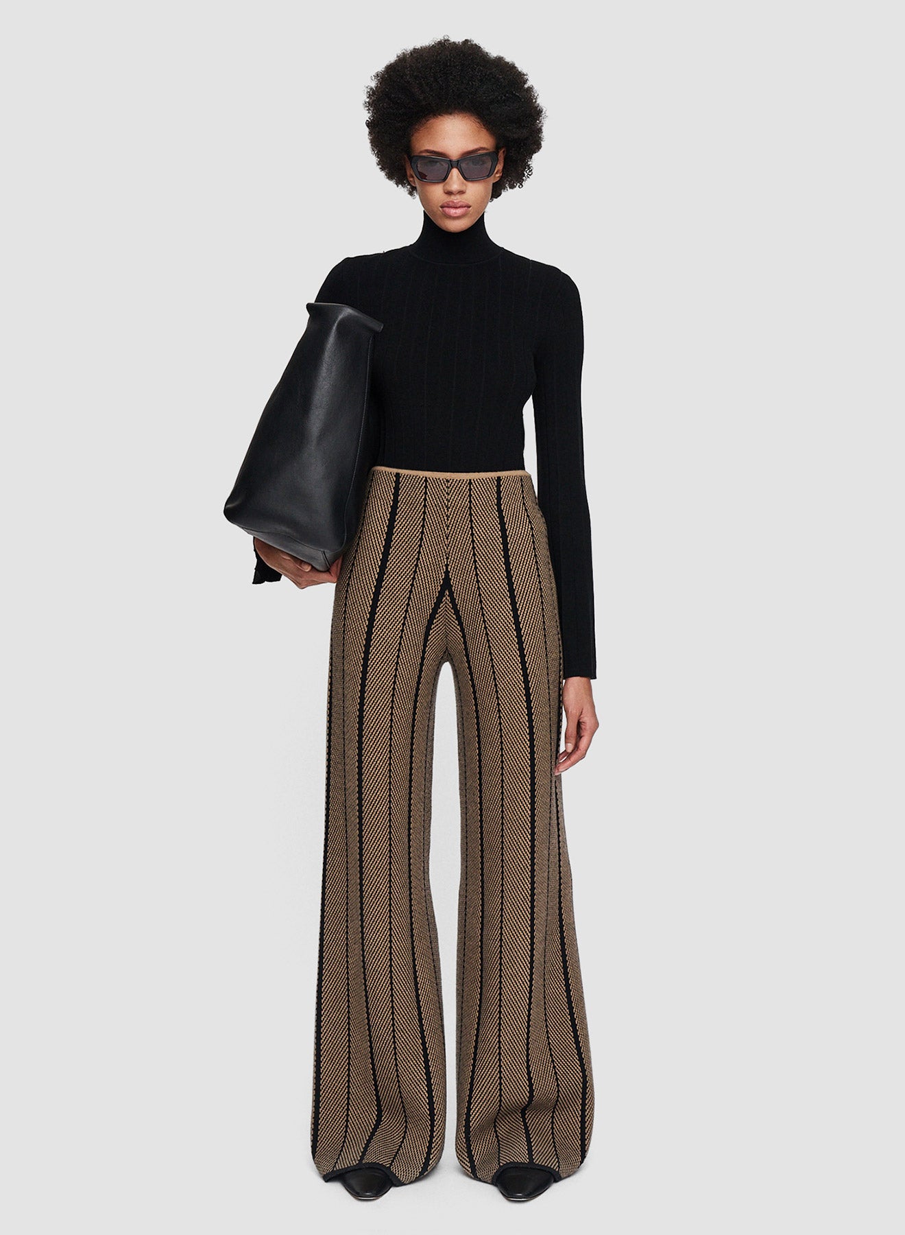 PANTS CHEVRON BLACK/OAK