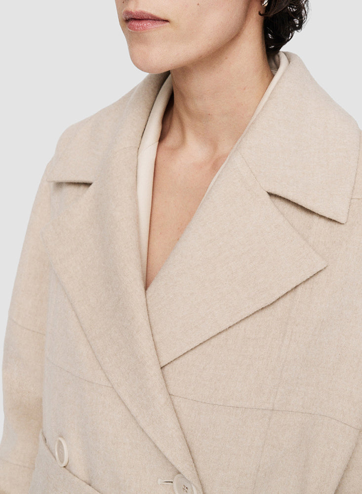 MERTON OUTERWEAR COAT OAT
