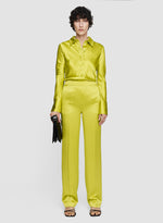 TOVA SATIN PANTS GINGKO