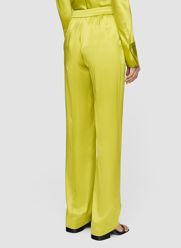 TOVA SATIN PANTS GINGKO