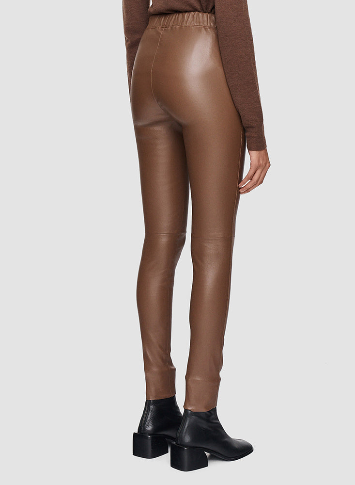 LEGGING LEATHER MERLOT