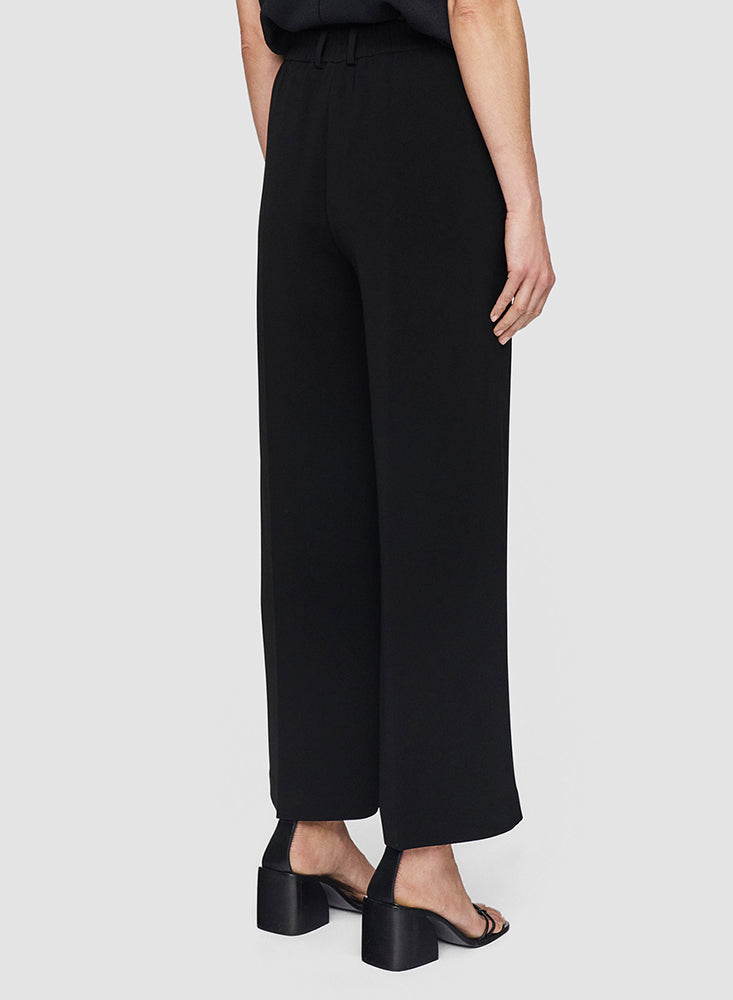TORY CREPE PANTS BLACK