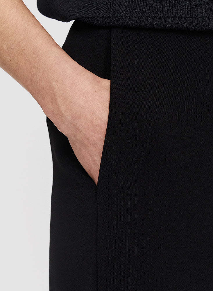 TORY CREPE PANTS BLACK