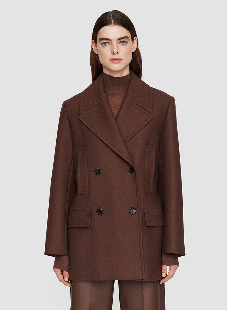LAURE WOOL COAT ARABICA