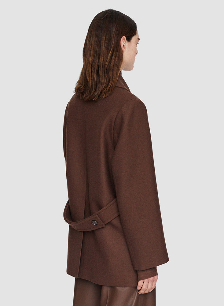 LAURE WOOL COAT ARABICA