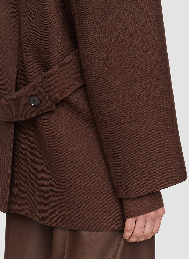 LAURE WOOL COAT ARABICA