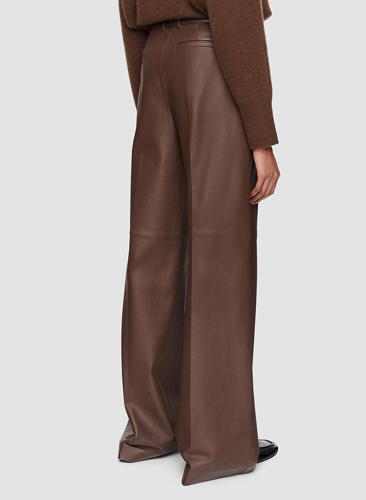 ALANA LTHR PANTS ARABICA