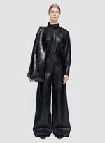 ALANA LEATHER PANTS BLACK