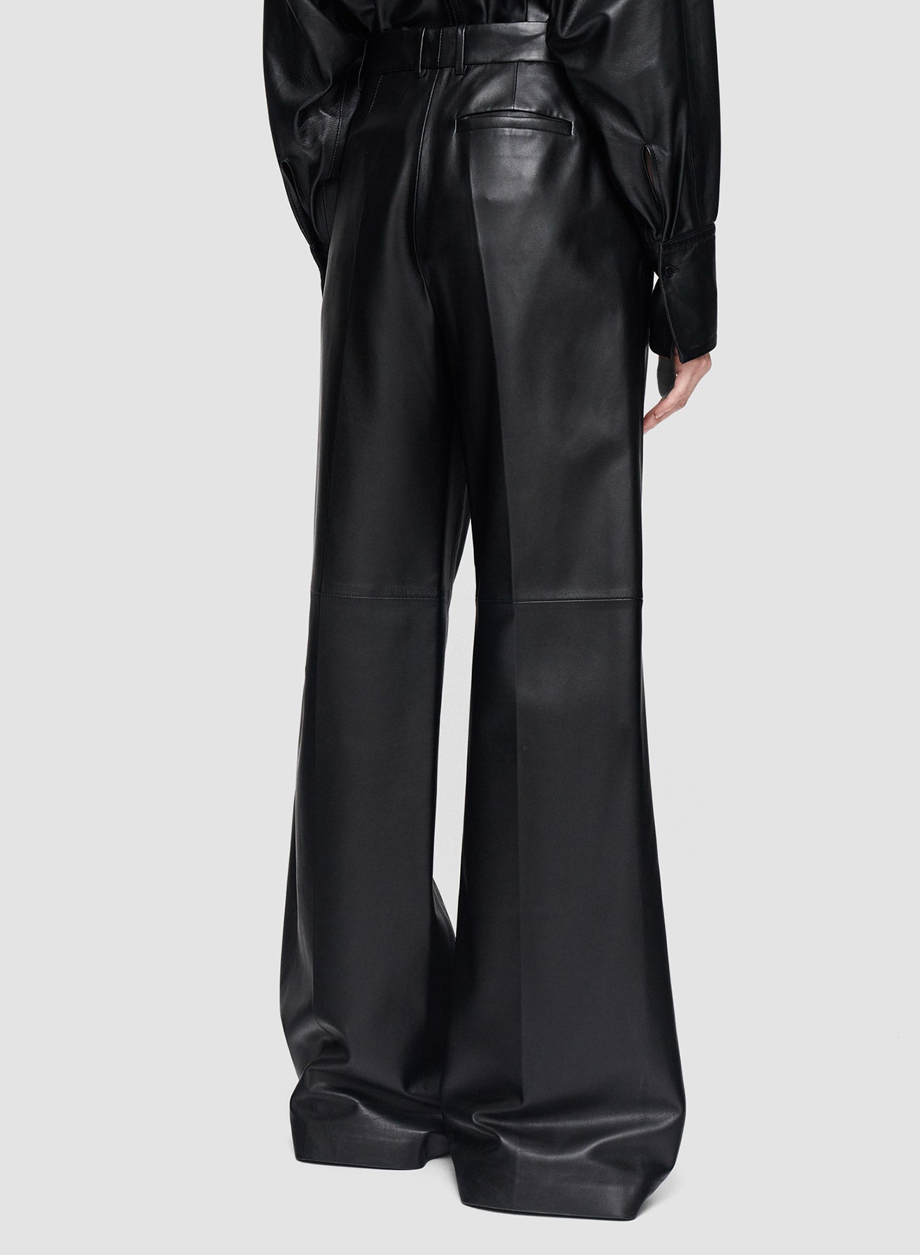 ALANA LEATHER PANTS BLACK