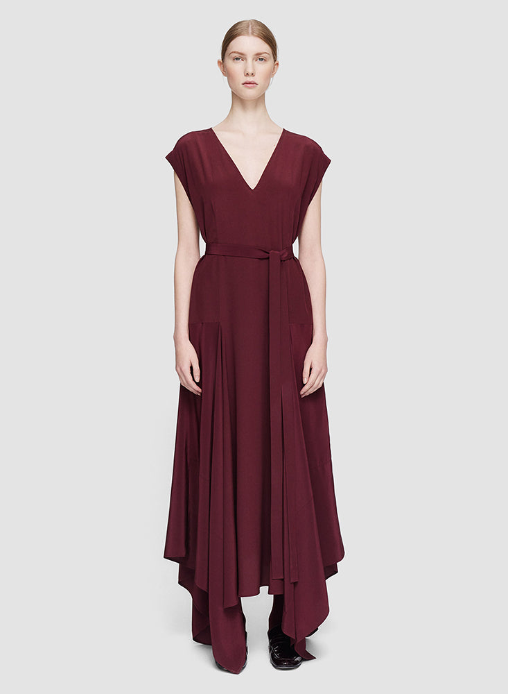 GOODMAN DRESS MERLOT