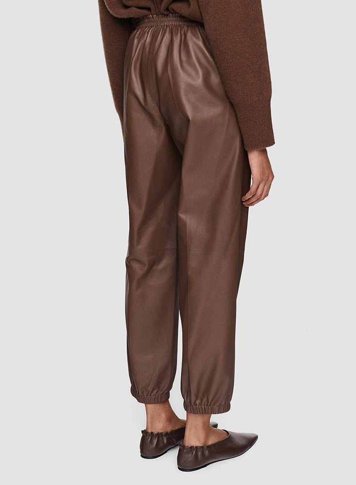 TAIO LEATHER PANTS ARABICA