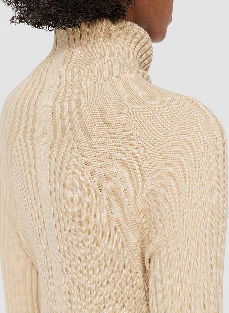 DRESS SILK BLEND CHAMPAGNE