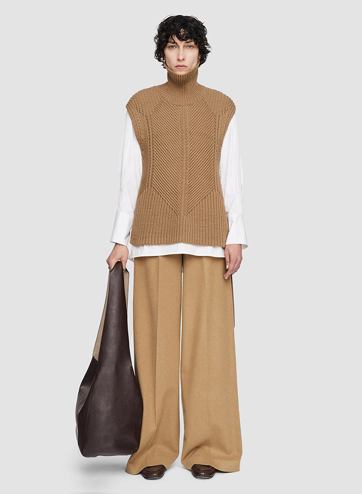 VEST MIX MEDIA OAK/WHITE