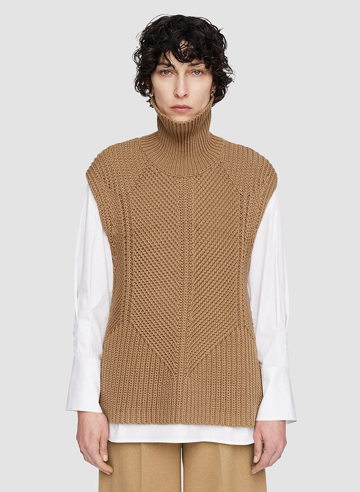 VEST MIX MEDIA OAK/WHITE
