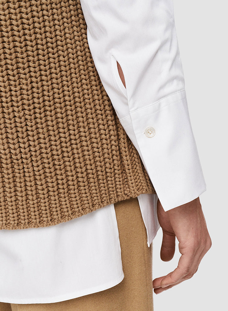 VEST MIX MEDIA OAK/WHITE