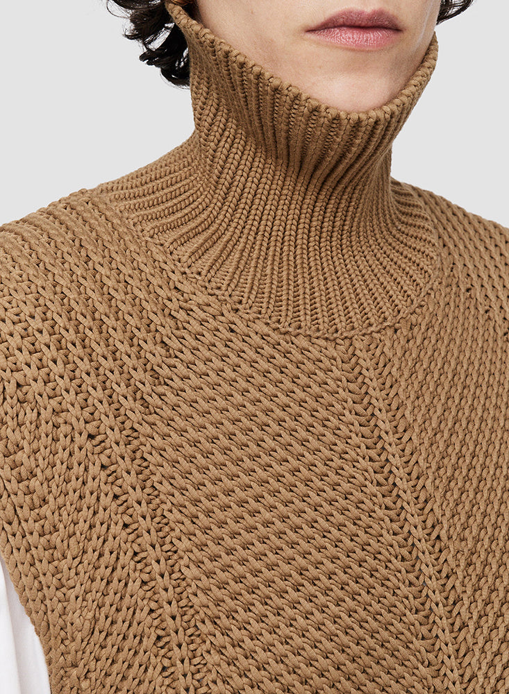 VEST MIX MEDIA OAK/WHITE