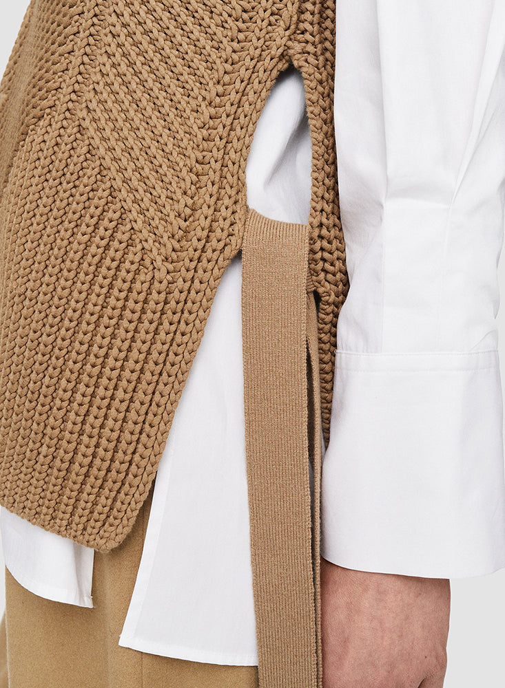 VEST MIX MEDIA OAK/WHITE