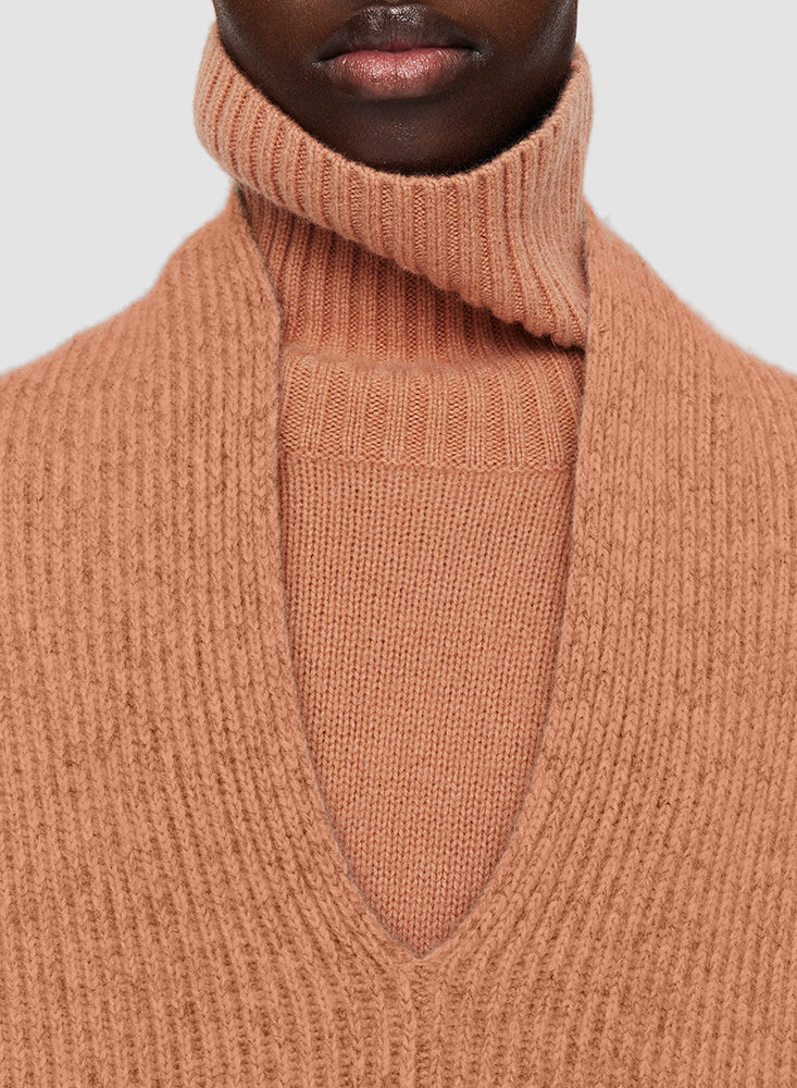 VEST LUXE CMERE TOP CORAL