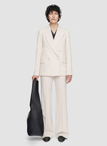 JADEN STR WOOL JACKET OAT