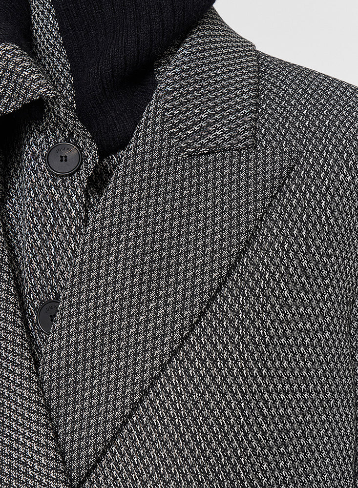 CHAPONE JACKET IVORY/BLACK